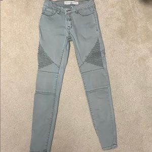 Ashley Mason Moto skinny jeans